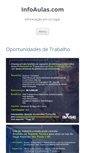 Mobile Screenshot of infoaulas.com